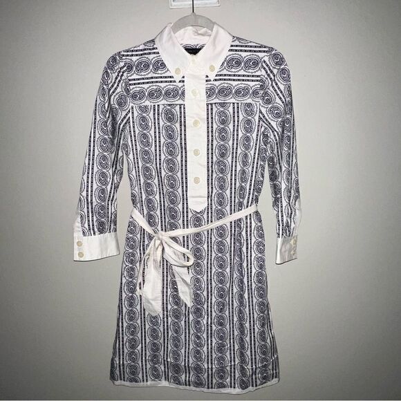 Marc by Marc Jacobs Paisley Longsleeve Dress - Sz 0 - Picture 1 of 16